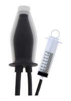 Hidden Desire Extreme Inflatable Lubricating Plug Black