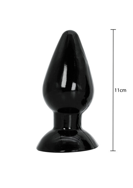 Buttplug Medium 4 cm Black