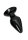 Buttplug Medium 4 cm Black