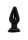 Buttplug Medium 4 cm Black