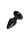 Hidden Desire Buttplug XL 7 cm Black