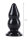 Hidden Desire Buttplug Balls Large 6 cm Black