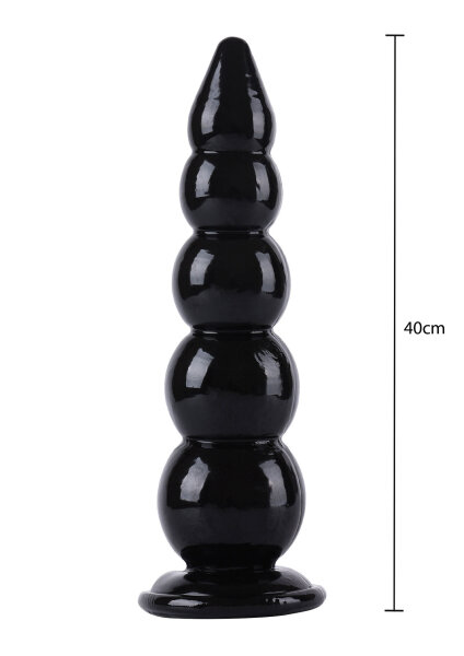 Hidden Desire Buttplug Balls XXXL 9,5 cm Black