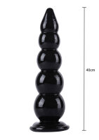 Hidden Desire Buttplug Balls XXXL 9,5 cm Black