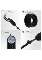Hidden Desire Pro Pressure Penis Pump Black