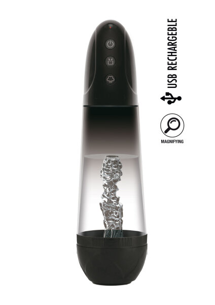 Hidden Desire Automatic Magnify Penis Pump Black