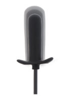 Hidden Desire Extreme Inflatable Smooth Plug - Starter Black