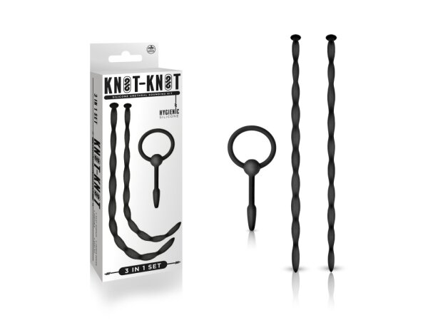 NMC Knot-Knot Silicone Urethral Sounding Kit II