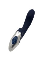 NMC Titanz 8 Inch Silicone Rechargeable Vibrator In Blue