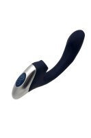 NMC Titanz 8 Inch Silicone Rechargeable Vibrator In Blue