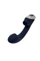 NMC Titanz 8 Inch Silicone Rechargeable Vibrator In Blue