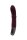 NMC Titanz 7 Inch Silicone Rechargeable Vibrator In Rubine Red