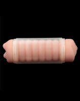 LoveToy Virgin-Skin Blowout Double Side Stroker Vagina and Mouth