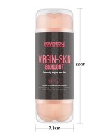 LoveToy Virgin-Skin Blowout Double Side Stroker Vagina and Ass