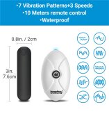 LoveToy Wet Printed Vibrating Sexy Panties Blue