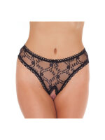 Amorable Transparenter G-String mit offenem Schritt...