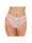 Amorable Transparenter G-String mit offenem Schritt Weiß One Size
