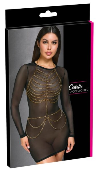 Cottelli Collection Body Chain Gold