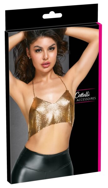 Cottelli Collection Metall-Top gold