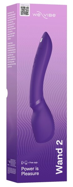 WE-VIBE Wand 2 by Massagestab Lila 27,3 cm