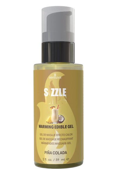 Sensuva Sizzle Lips Warming Gel Pina Colada 59ml