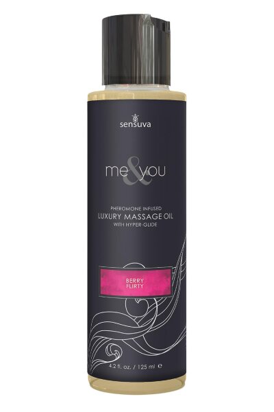 Sensuva Me and You Massage Oil Wild Berries 125ml