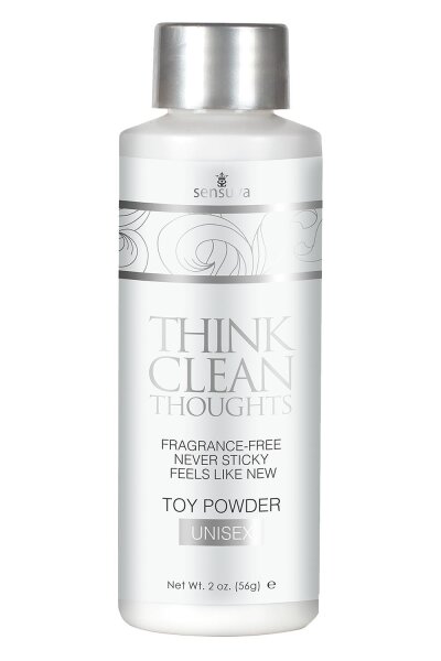 Sensuva Think Clean Thoughts Toy Powder 59ml