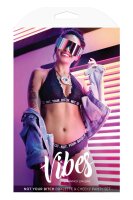 Not Your Bitch Lace Bralette & Cheeky Panty S/M