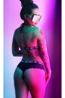 Not Your Bitch Spitzen Bralette & Cheeky Panty S/M