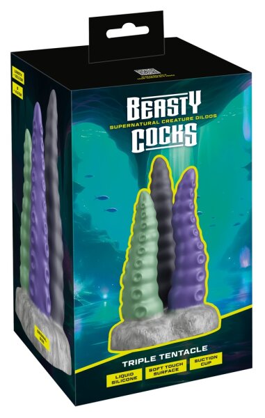 You2Toys Beasty Cocks Triple Tentacle