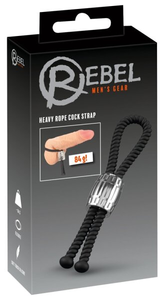 You2Toys Rebel Heavy Rope Cock Strap