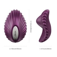 HoneyPlayBox PEARL App-Controlled Magnetic Panty Vibrator Lila