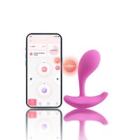 HoneyPlayBox OLY 2 Pressure Sensing App-enabled Wearable Clit & G Spot Vibrator Pink