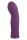 NMC 5 Inch Rechargeable Silicone 10 Functions Speed Vibrator Purple