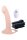 NMC 9.5 Inch Rechargeable Silicone Vibration Hollow Strap On With Ball Ring Flesh