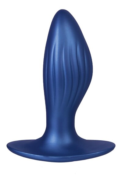 NMC 4.5 Inch Silicone Anal Plug Metallic Blue