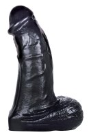 NMC 10.5 Inch Pvc Giant Dildo Black 26,7 cm