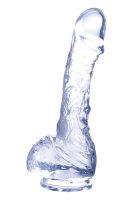 NMC 7 Inch Realistic Dildo With Suction Cup Clear