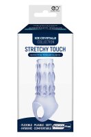 NMC 3 Inch Tpe Transparent Penis Enhancer With Ball Strap