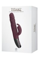 NMC Silicone Rechargeable Vibrator Rubine Red