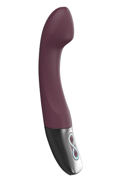 NMC Silicone Rechargeable Vibrator Rubine Red