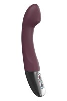 NMC Silicone Rechargeable Vibrator Rubine Red