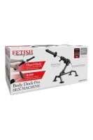 FETISH FANTASY SERIES BODY DOCK SEX MACHINE - BLACK