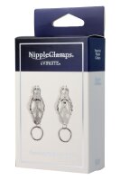 Virgite Nipple Clamps Model 6 Silver 2 Pieces