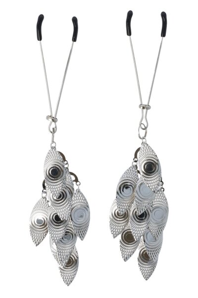 Virgite Nippelklemmen Modell 10 Silber 2 Stück