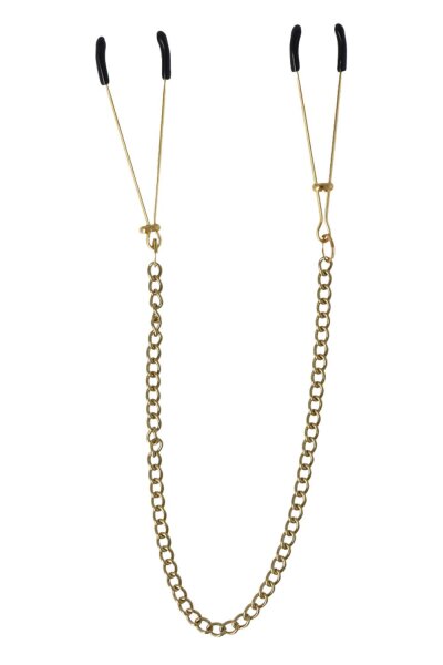 Virgite Nipple Clamps Model 14 Gold 2 Pieces