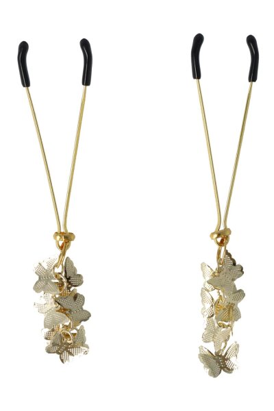 Virgite Nipple Clamps Model 17 Gold 2 Pieces