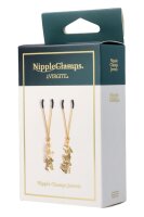 Virgite Nipple Clamps Model 17 Gold 2 Pieces