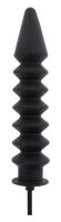 Hidden Desire Expert Ribbed Inflatable Dildo 28 x 6 cm Black