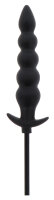 Hidden Desire Inflatable plug Ribbed Advanced 18.5 x 4 cm Black